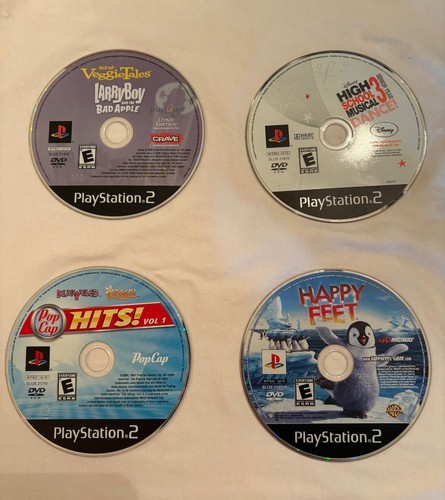 Kids ps2 lot veggietales - kids, (veggietales